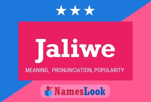 ملصق اسم Jaliwe