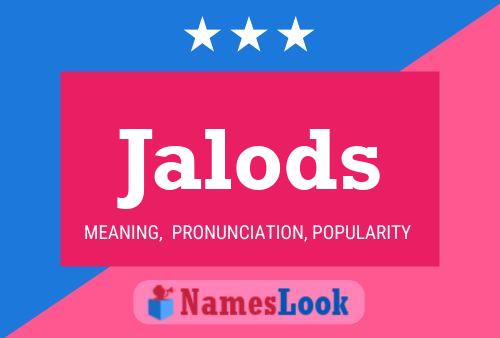 ملصق اسم Jalods