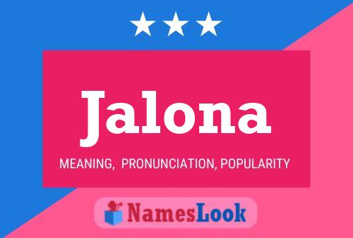 ملصق اسم Jalona