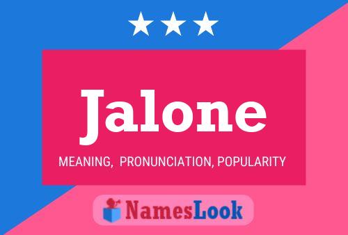 ملصق اسم Jalone