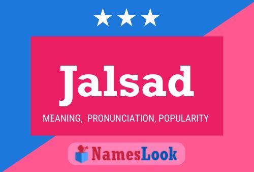 ملصق اسم Jalsad