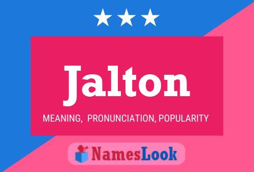 ملصق اسم Jalton