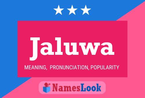 ملصق اسم Jaluwa