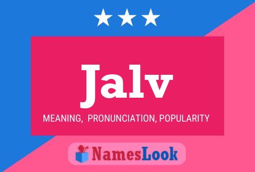 ملصق اسم Jalv