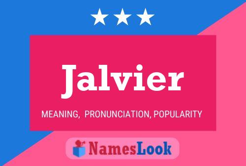 ملصق اسم Jalvier