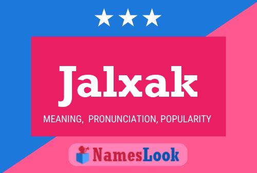 ملصق اسم Jalxak