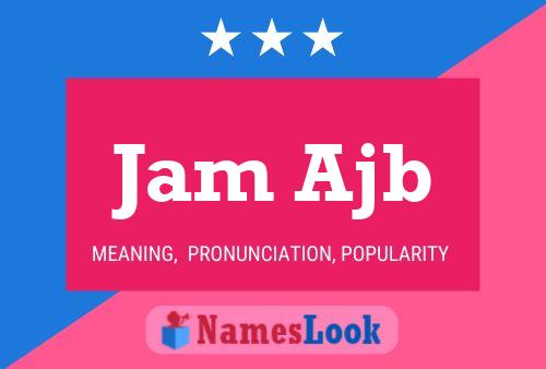 ملصق اسم Jam Ajb