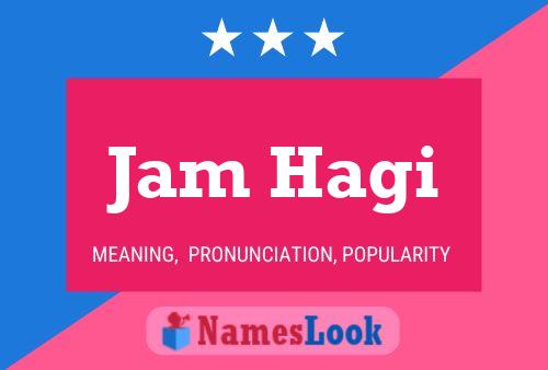 ملصق اسم Jam Hagi