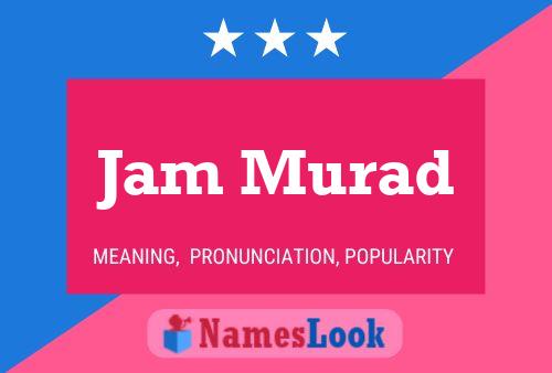 ملصق اسم Jam Murad