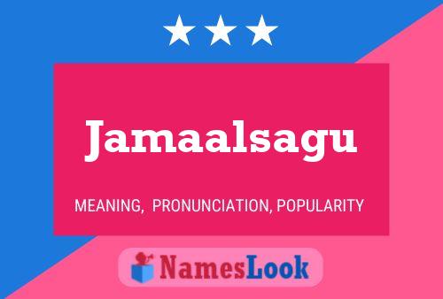 ملصق اسم Jamaalsagu