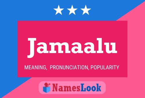 ملصق اسم Jamaalu