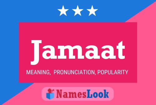 ملصق اسم Jamaat