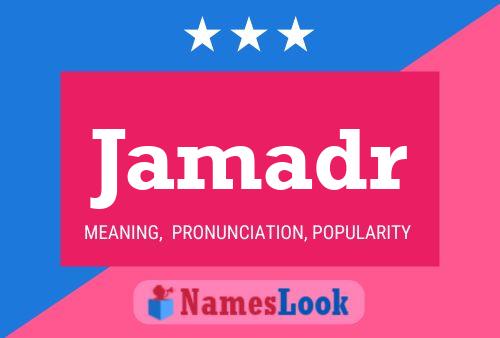 ملصق اسم Jamadr