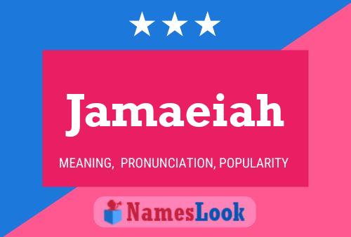 ملصق اسم Jamaeiah