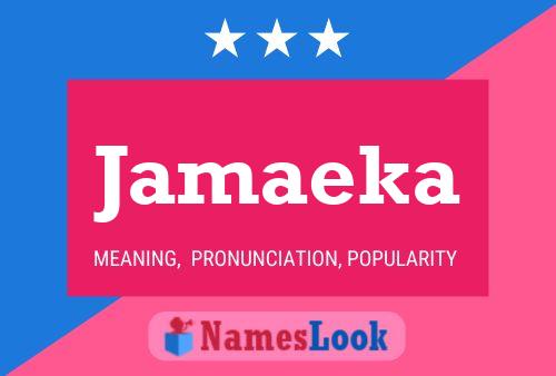 ملصق اسم Jamaeka