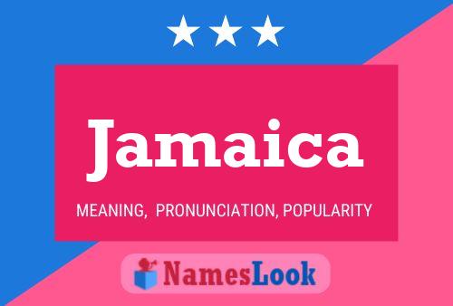 ملصق اسم Jamaica