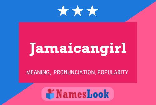 ملصق اسم Jamaicangirl