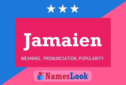 ملصق اسم Jamaien