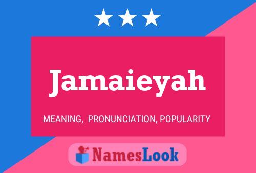 ملصق اسم Jamaieyah