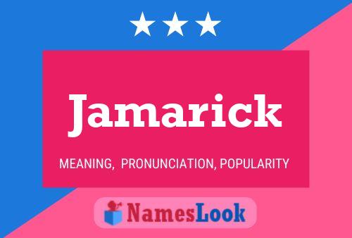 ملصق اسم Jamarick