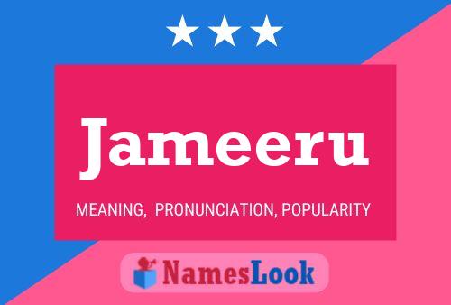 ملصق اسم Jameeru