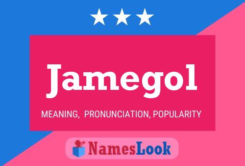 ملصق اسم Jamegol