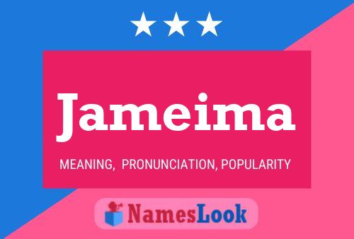 ملصق اسم Jameima