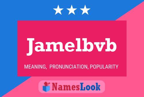 ملصق اسم Jamelbvb