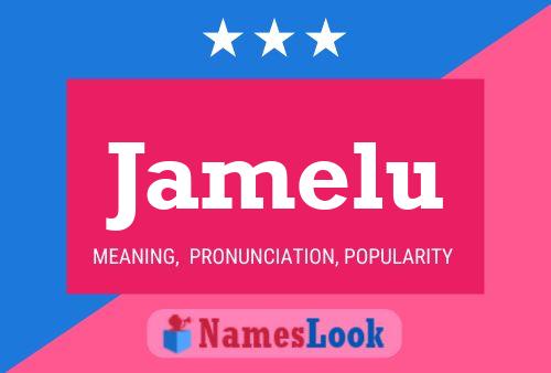 ملصق اسم Jamelu