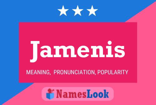 ملصق اسم Jamenis