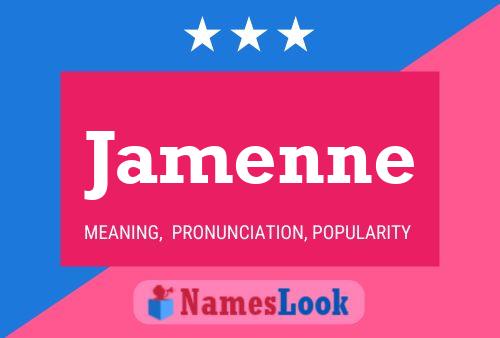 ملصق اسم Jamenne