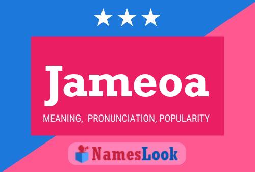 ملصق اسم Jameoa