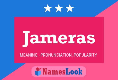 ملصق اسم Jameras