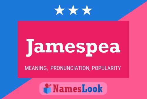 ملصق اسم Jamespea