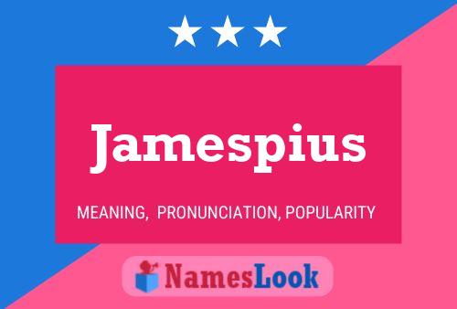 ملصق اسم Jamespius