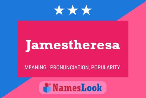 ملصق اسم Jamestheresa