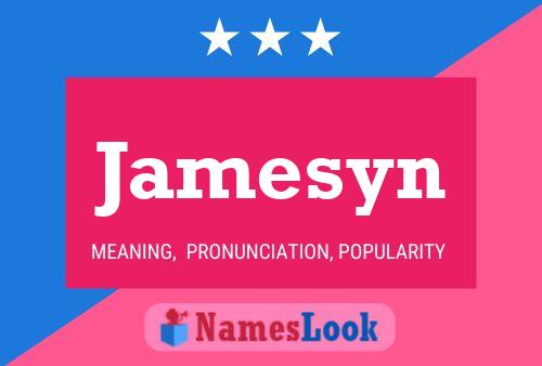 ملصق اسم Jamesyn