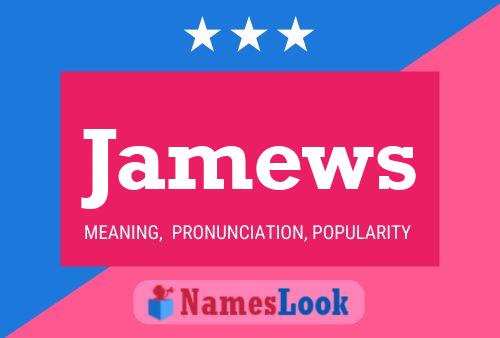 ملصق اسم Jamews