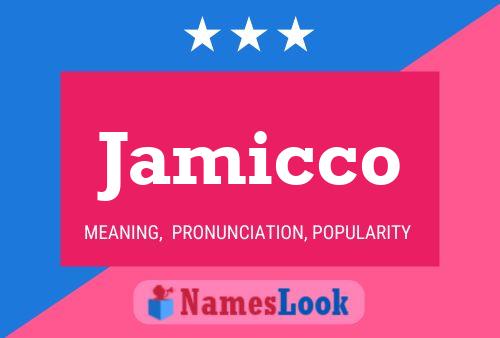 ملصق اسم Jamicco