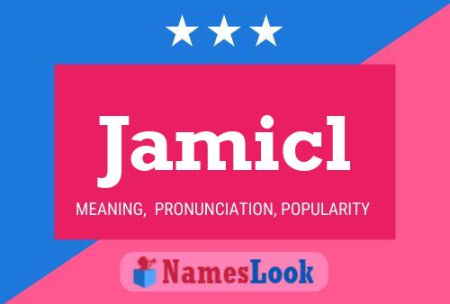 ملصق اسم Jamicl