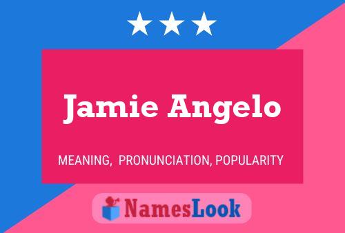 ملصق اسم Jamie Angelo