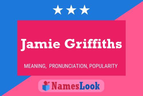 ملصق اسم Jamie Griffiths