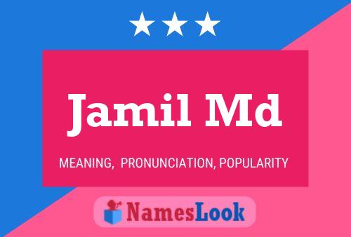 ملصق اسم Jamil Md