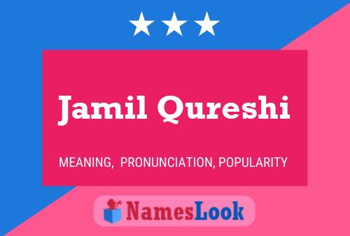 ملصق اسم Jamil Qureshi