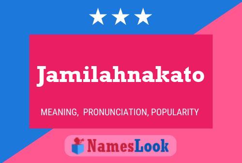 ملصق اسم Jamilahnakato