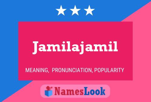 ملصق اسم Jamilajamil