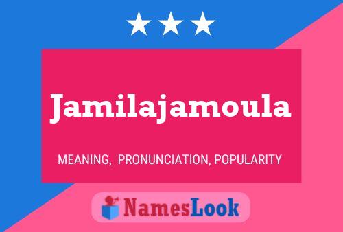 ملصق اسم Jamilajamoula