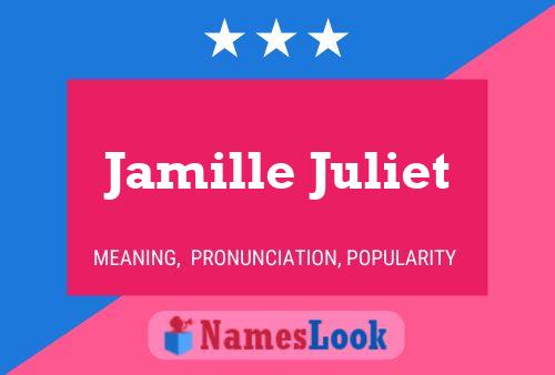 ملصق اسم Jamille Juliet