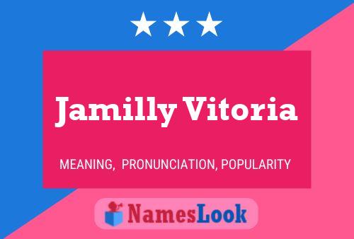 ملصق اسم Jamilly Vitoria