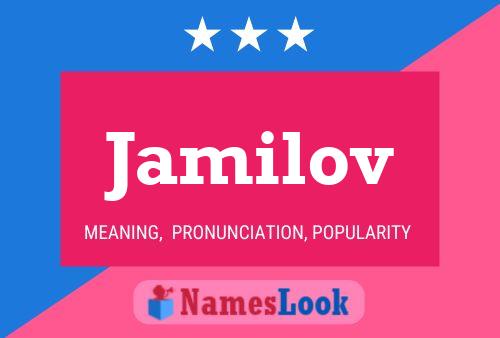 ملصق اسم Jamilov